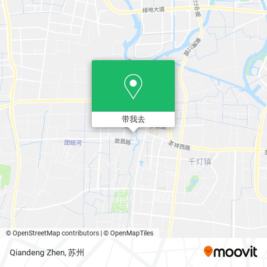 Qiandeng Zhen地图