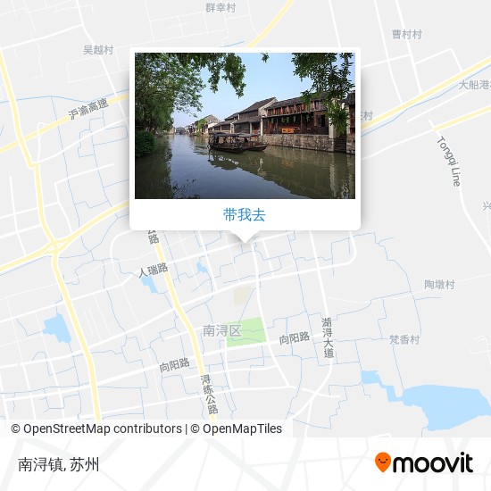 南浔镇地图