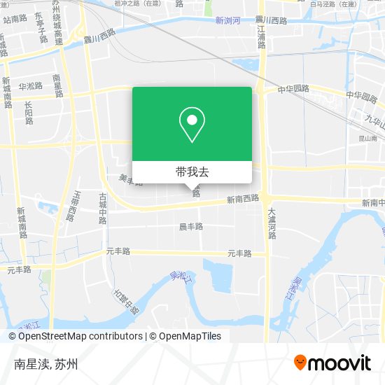 南星渎地图