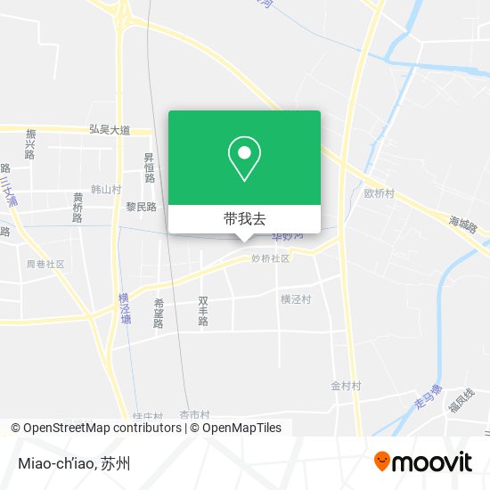 Miao-ch’iao地图