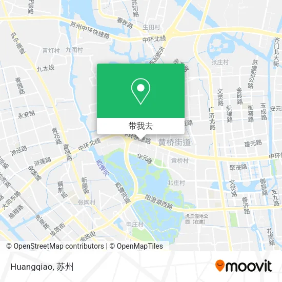 Huangqiao地图