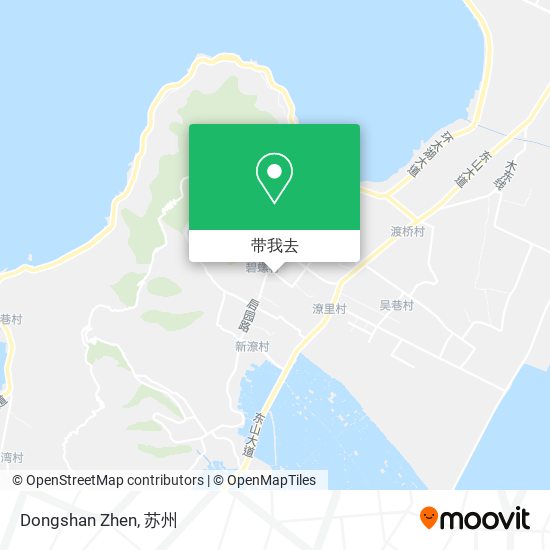 Dongshan Zhen地图