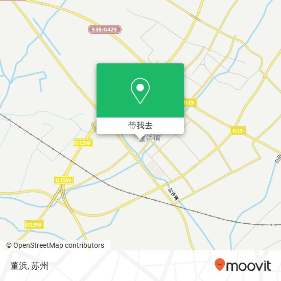 董浜地图