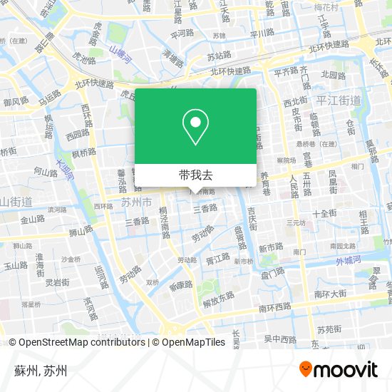 蘇州地图