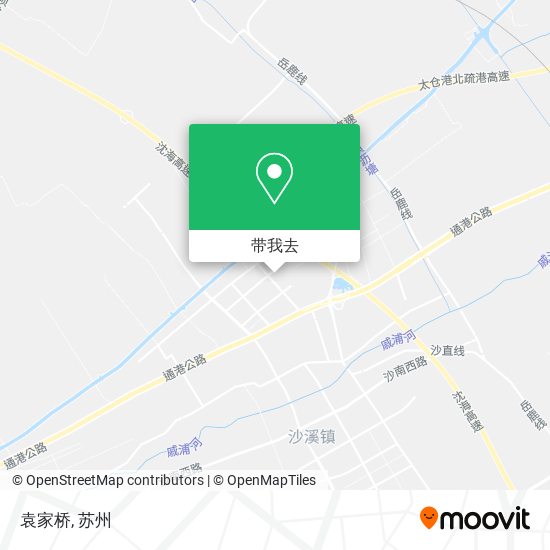 袁家桥地图