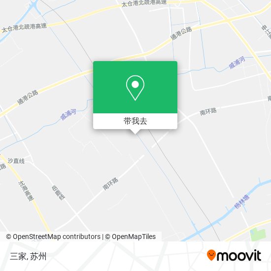 三家地图