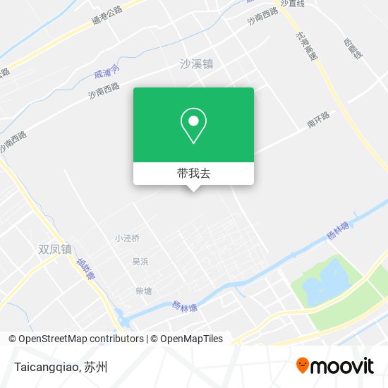 Taicangqiao地图