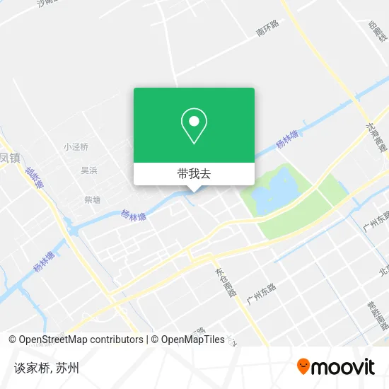 谈家桥地图