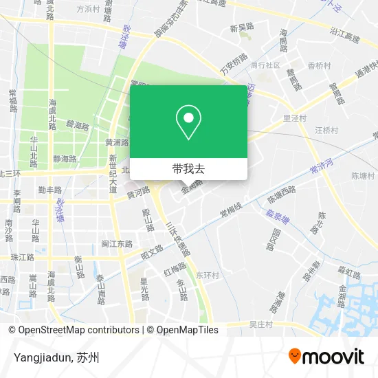 Yangjiadun地图