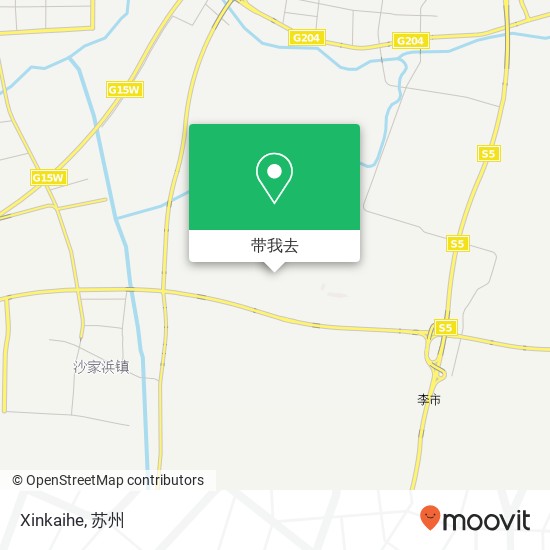 Xinkaihe地图