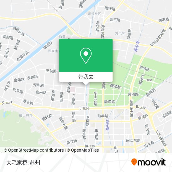 大毛家桥地图