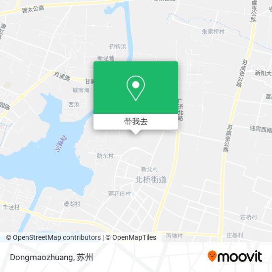 Dongmaozhuang地图