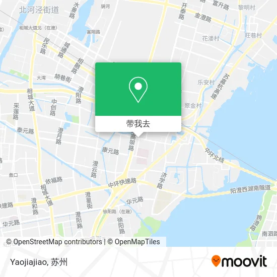Yaojiajiao地图