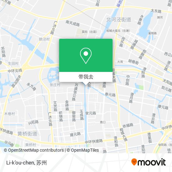 Li-k’ou-chen地图