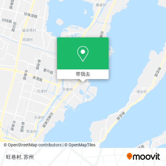 旺巷村地图