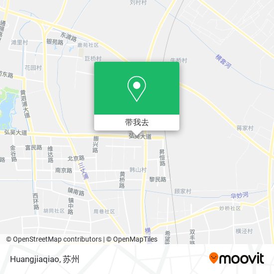 Huangjiaqiao地图
