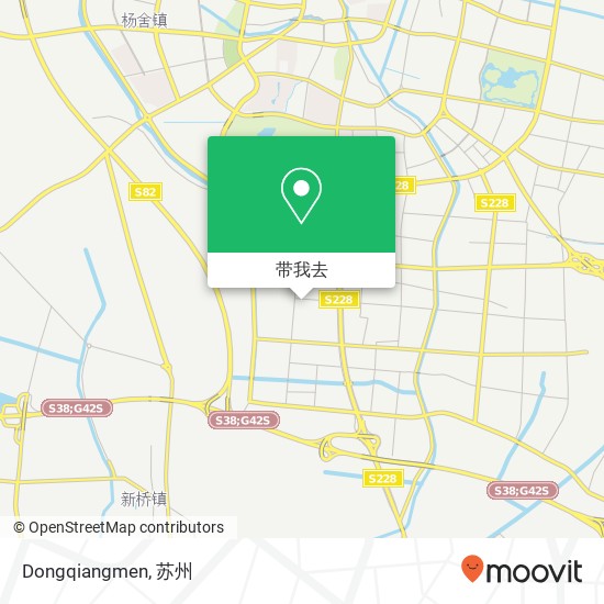 Dongqiangmen地图