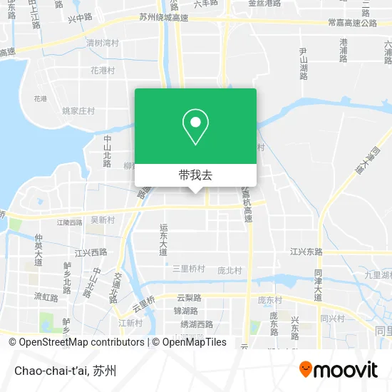 Chao-chai-t’ai地图