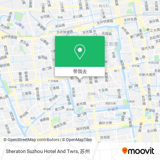 Sheraton Suzhou Hotel And Twrs地图