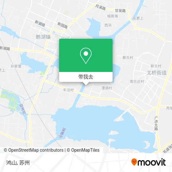 鸿山地图
