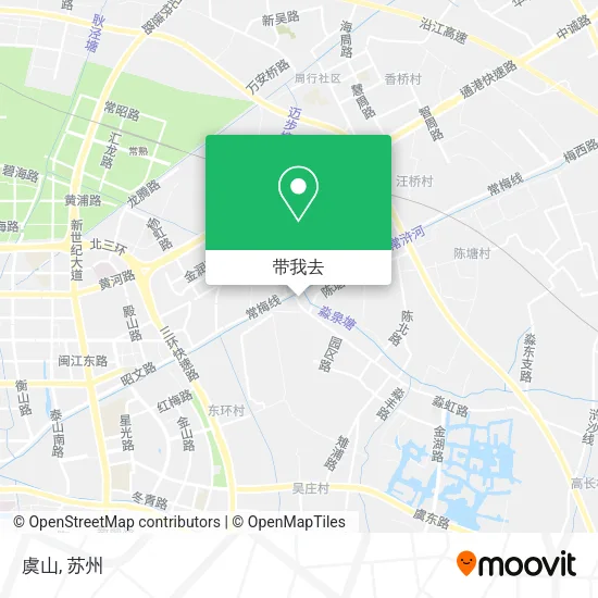 虞山地图