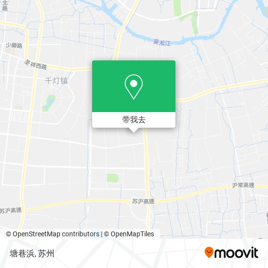 塘巷浜地图