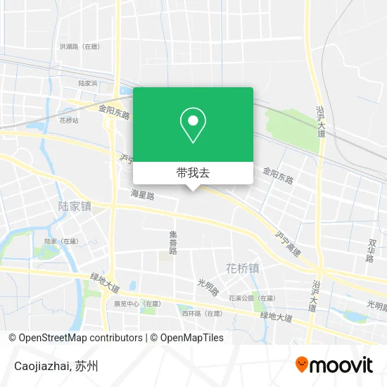 Caojiazhai地图