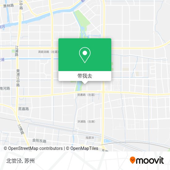 北管泾地图