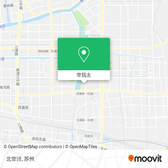 北管泾地图