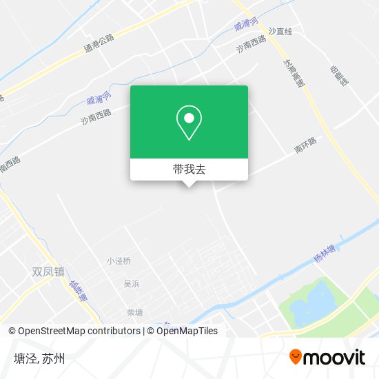 塘泾地图