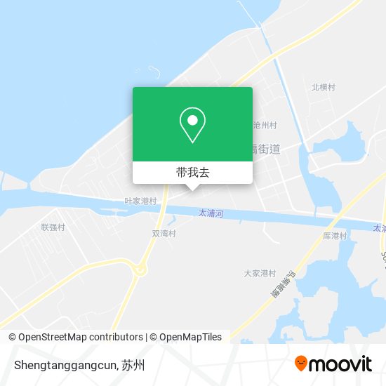 Shengtanggangcun地图