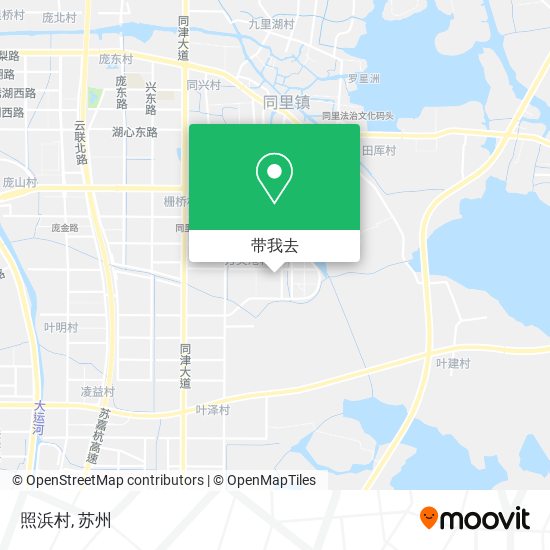照浜村地图
