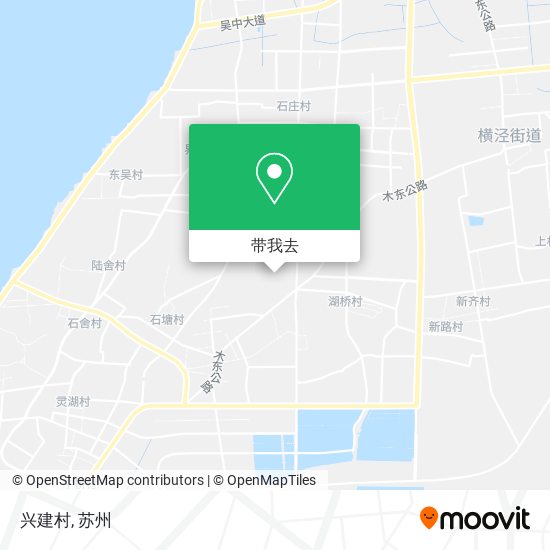 兴建村地图