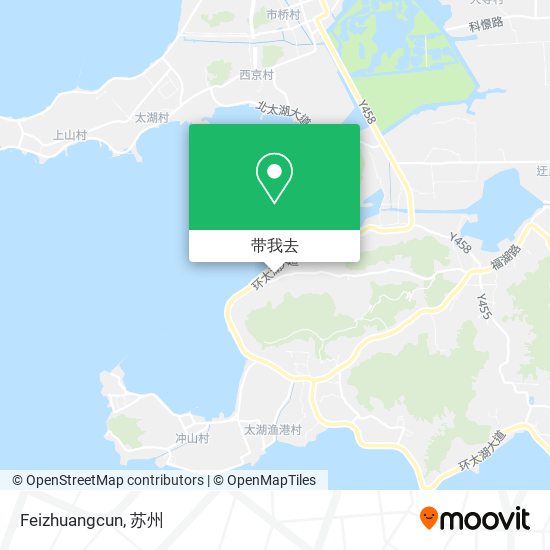 Feizhuangcun地图