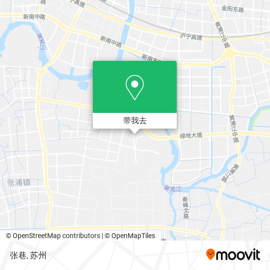 张巷地图