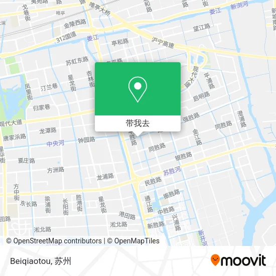 Beiqiaotou地图