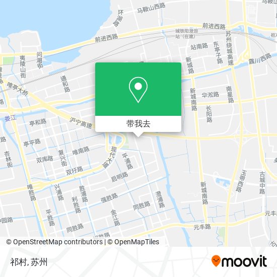 祁村地图