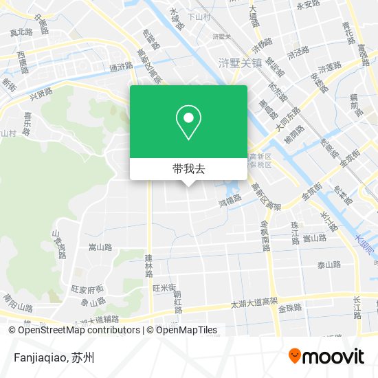 Fanjiaqiao地图