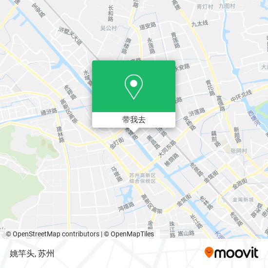 姚竿头地图
