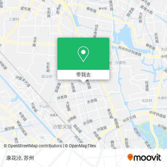 康花泾地图