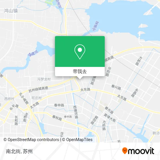 南北街地图