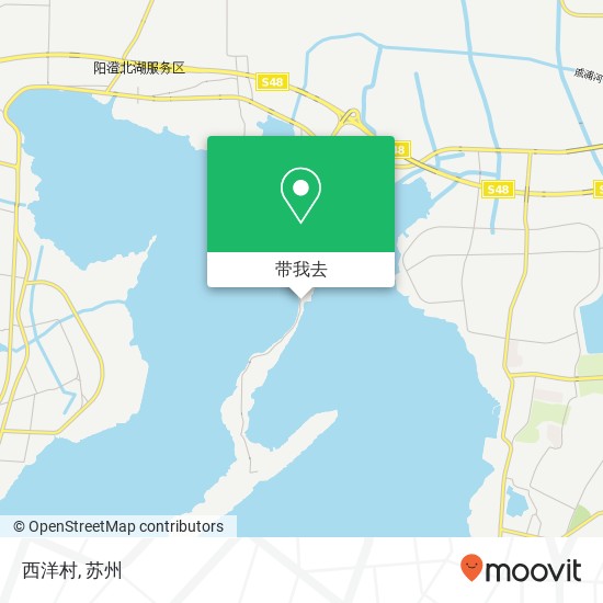 西洋村地图