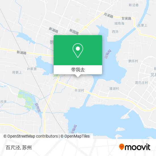 百尺泾地图