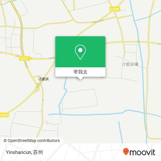 Yinshancun地图
