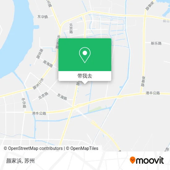 颜家浜地图