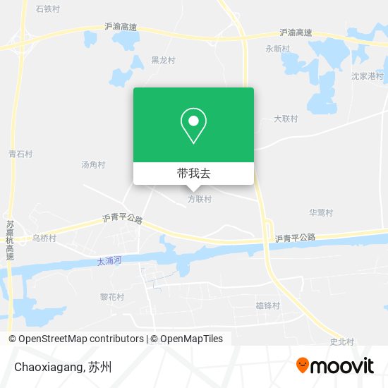 Chaoxiagang地图