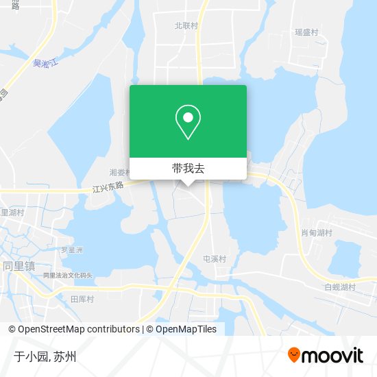 于小园地图
