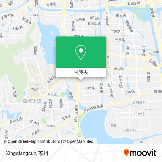 Xingqiangcun地图