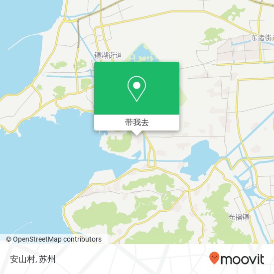 安山村地图