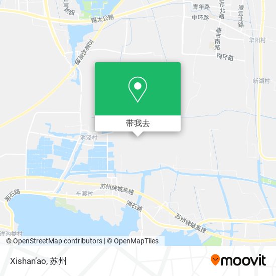 Xishan’ao地图